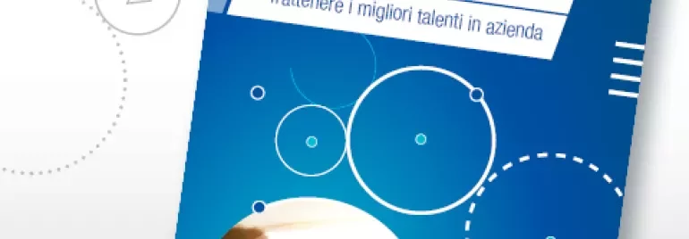 Copertina di un documento aziendale sulla fidelizzazione dei talenti.
